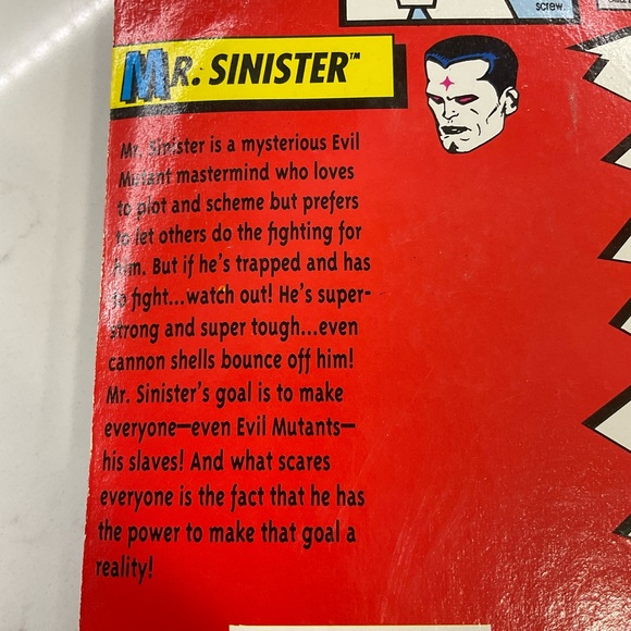 Vintage Uncanny X-men Cyclops Toy Biz Figure (new in package) - Picture 5 of 5